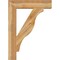 Ekena Millwork Funston Block Rough Sawn Bracket, Western Red Cedar, 6"W x 32"D x 44"H BKT06X32X44FST05RWR - alternate 2